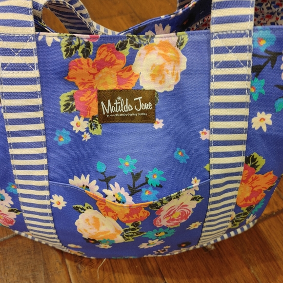 NWT Matilda Jane Just Imagine Sleepover Duffle Bag Tote + On The